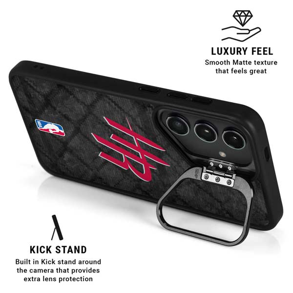 NBA Houston Rockets Dark Rust Galaxy S26 Ultra Kickstand Case