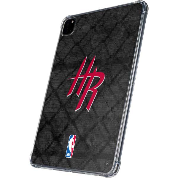 NBA Houston Rockets Dark Rust iPad Pro 11in (2024) Clear Case
