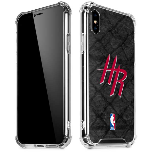 NBA Houston Rockets Dark Rust iPhone X/XS Clear Case
