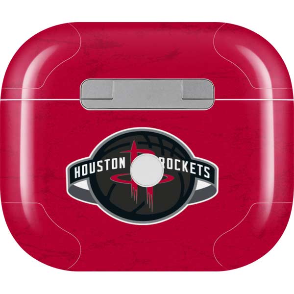 NBA Houston Rockets Distressed Apple AirPods (3rd Gen 2021) Skin