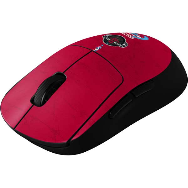 NBA Houston Rockets Distressed G Pro Wireless Gaming Mouse Skin