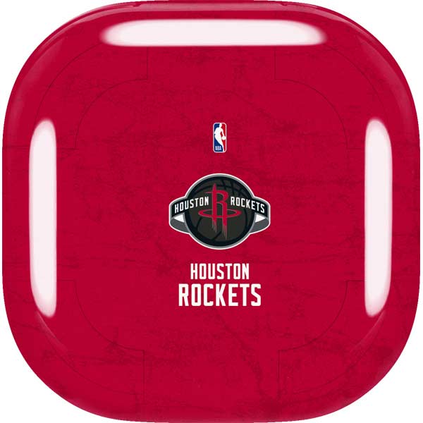 NBA Houston Rockets Distressed Galaxy Buds Live Skin