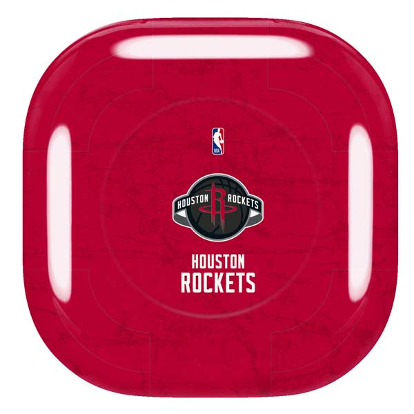 NBA Houston Rockets Distressed Galaxy Buds Live Skin