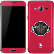 NBA Houston Rockets Distressed Galaxy J3 Skin