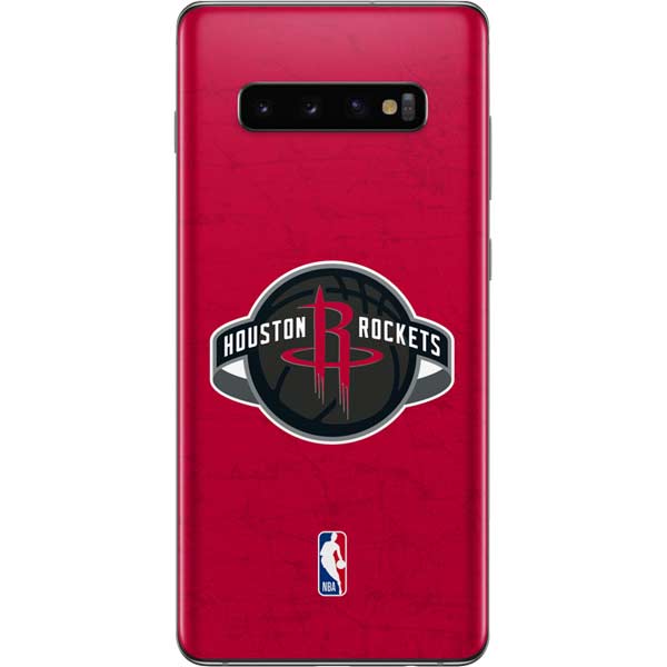 NBA Houston Rockets Distressed Galaxy S10 Plus Skin