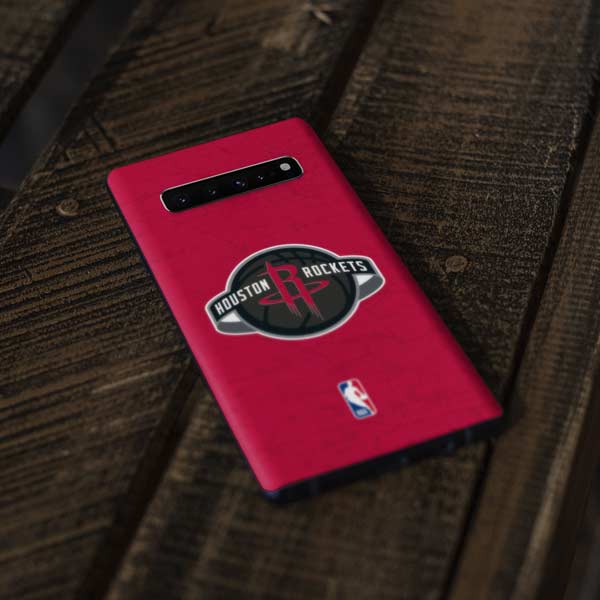 NBA Houston Rockets Distressed Galaxy S10 Plus Skin