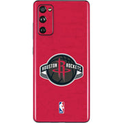 NBA Houston Rockets Distressed Galaxy S20 Fan Edition Skin