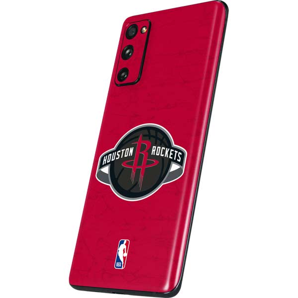 NBA Houston Rockets Distressed Galaxy S20 Fan Edition Skin