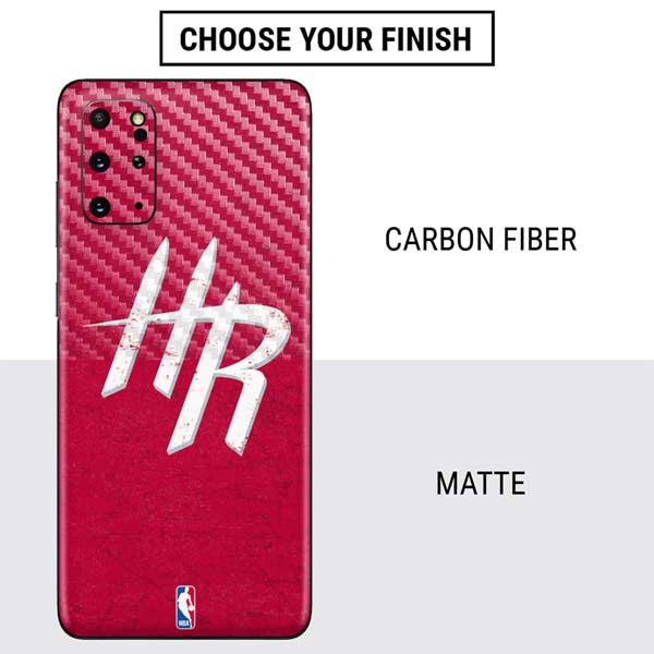 NBA Houston Rockets Distressed Galaxy S20 Plus Skin