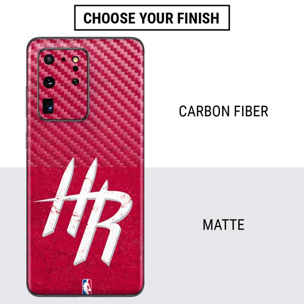 NBA Houston Rockets Distressed Galaxy S20 Ultra 5G Skin