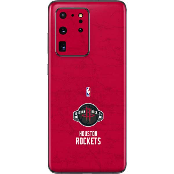 NBA Houston Rockets Distressed Galaxy S20 Ultra 5G Skin