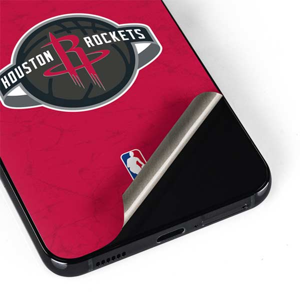 NBA Houston Rockets Distressed Galaxy S22 Plus Skin