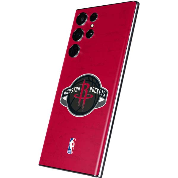 NBA Houston Rockets Distressed Galaxy S22 Ultra Skin