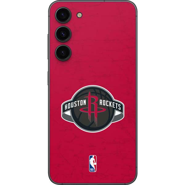 NBA Houston Rockets Distressed Galaxy S23 FE Skin