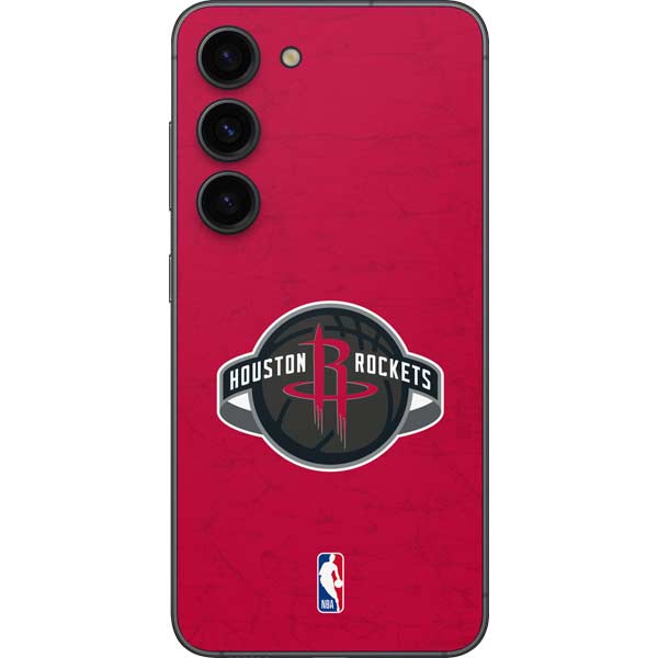 NBA Houston Rockets Distressed Galaxy S23 Skin