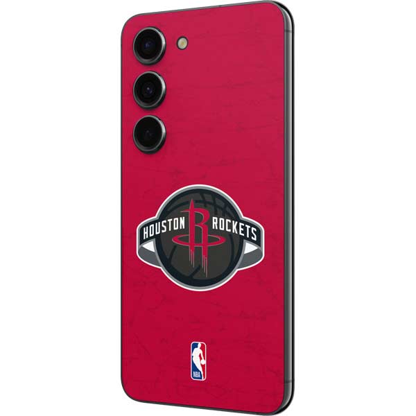 NBA Houston Rockets Distressed Galaxy S23 Skin