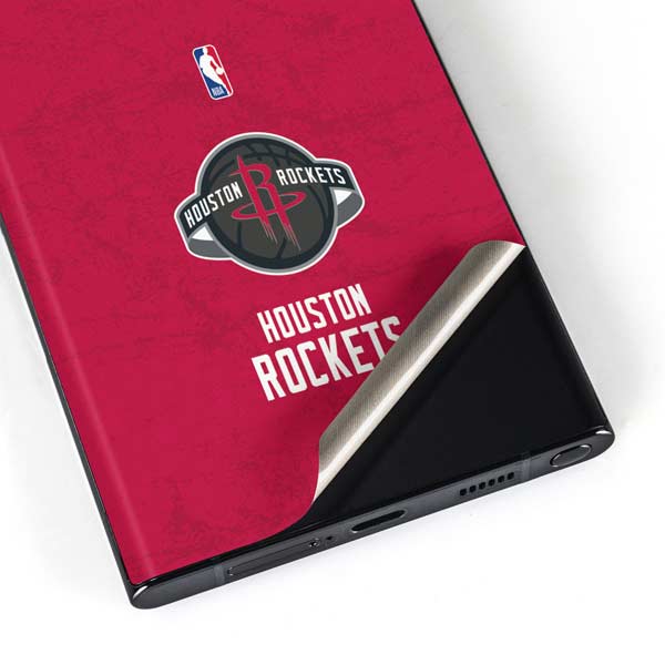 NBA Houston Rockets Distressed Galaxy S23 Ultra Skin
