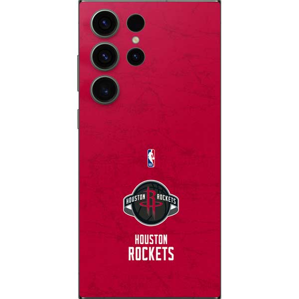 NBA Houston Rockets Distressed Galaxy S24 Ultra Skin