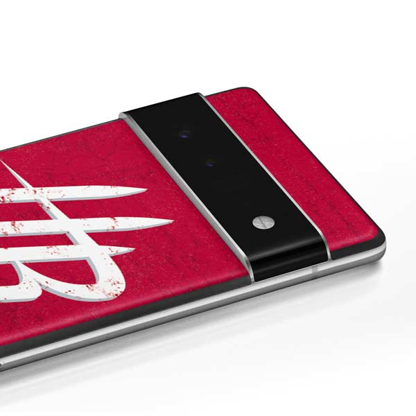 NBA Houston Rockets Distressed Google Pixel 6 Pro Skin