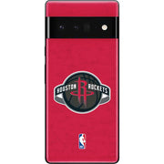 NBA Houston Rockets Distressed Google Pixel 6 Pro Skin