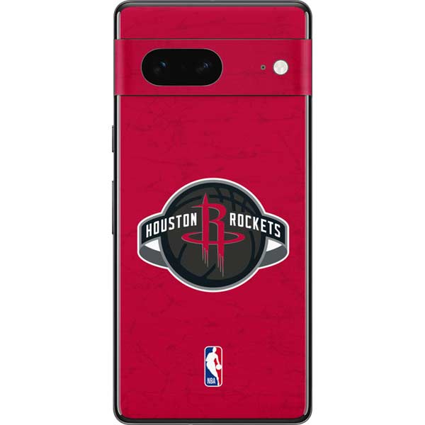 NBA Houston Rockets Distressed Google Pixel 7 Skin