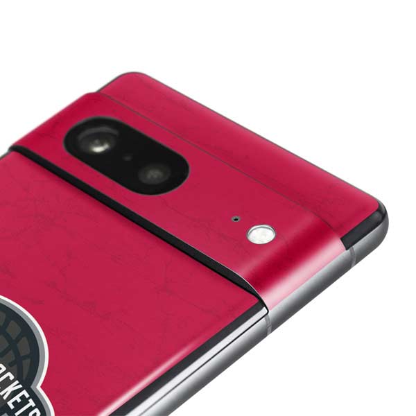 NBA Houston Rockets Distressed Google Pixel 7 Skin