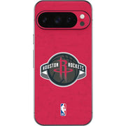 NBA Houston Rockets Distressed Google Pixel 9 Pro Skin