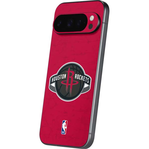 NBA Houston Rockets Distressed Google Pixel 9 Pro Skin