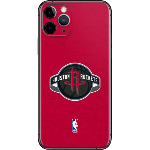 NBA Houston Rockets Distressed iPhone 11 Pro Skin