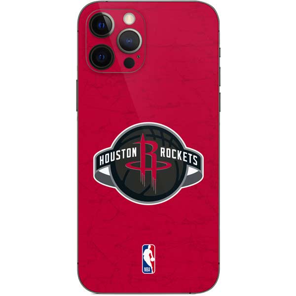 NBA Houston Rockets Distressed iPhone 12 Pro Skin