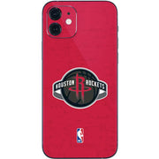 NBA Houston Rockets Distressed iPhone 12 Skin