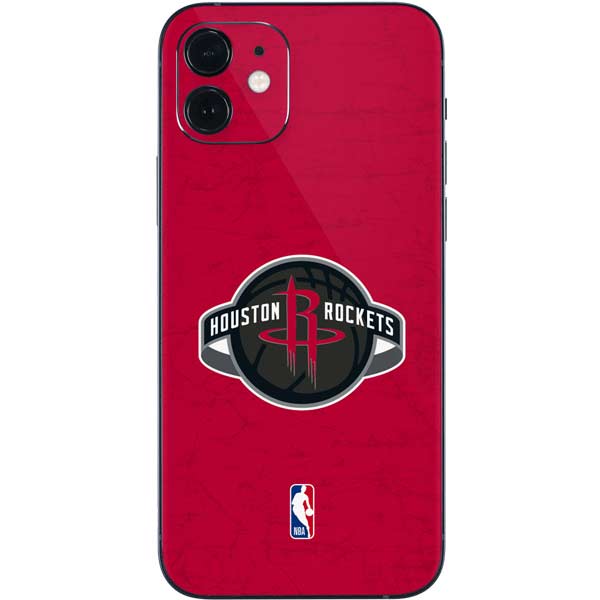 NBA Houston Rockets Distressed iPhone 12 Skin