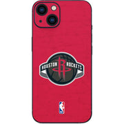 NBA Houston Rockets Distressed iPhone 15 Plus Skin