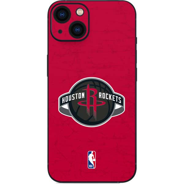 NBA Houston Rockets Distressed iPhone 15 Plus Skin
