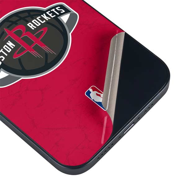 NBA Houston Rockets Distressed iPhone 15 Plus Skin