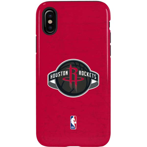 NBA Houston Rockets Distressed iPhone XS Pro Case
