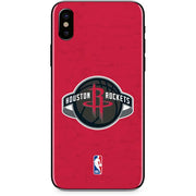 NBA Houston Rockets Distressed iPhone XS Skin