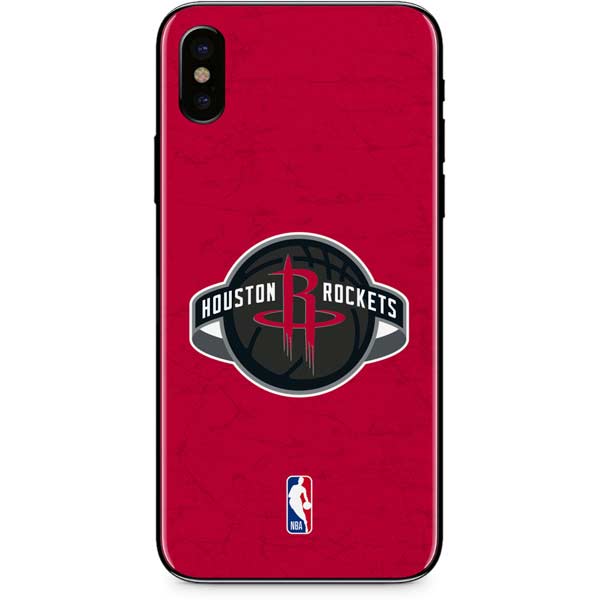 NBA Houston Rockets Distressed iPhone XS Skin
