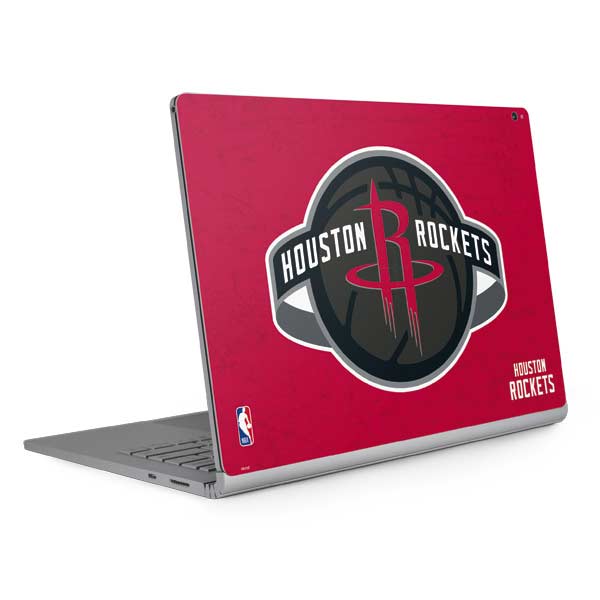 NBA Houston Rockets Distressed Surface Book 2 15in Skin