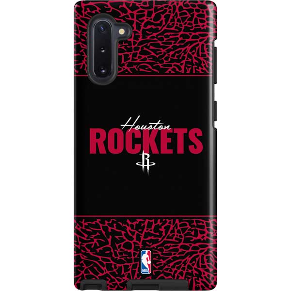 NBA Houston Rockets Elephant Print Galaxy Cases