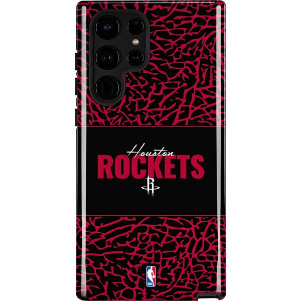 NBA Houston Rockets Elephant Print Galaxy Cases