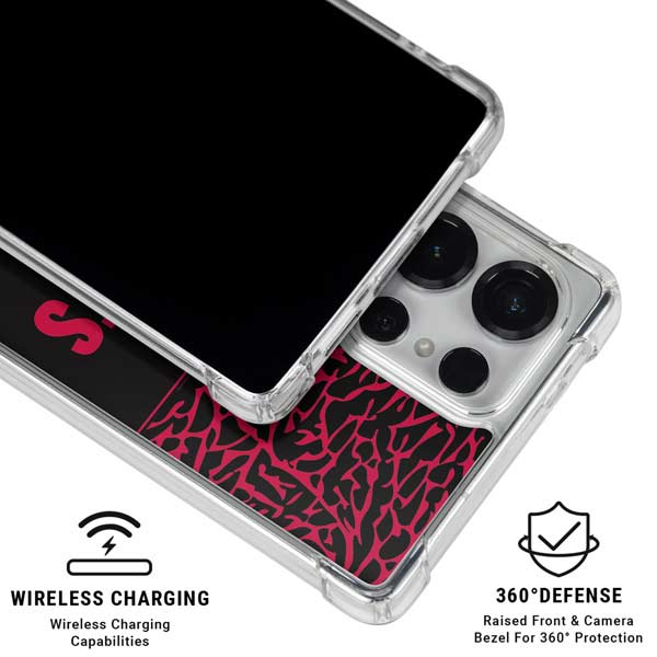 Houston Rockets Elephant Print Galaxy S26 Ultra Clear Case | NBA – Skinit
