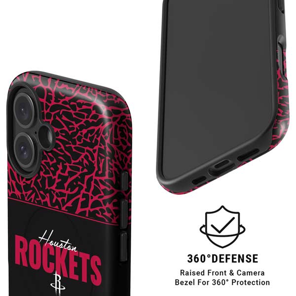 NBA Houston Rockets Elephant Print iPhone 16 Plus Magsafe Impact Case
