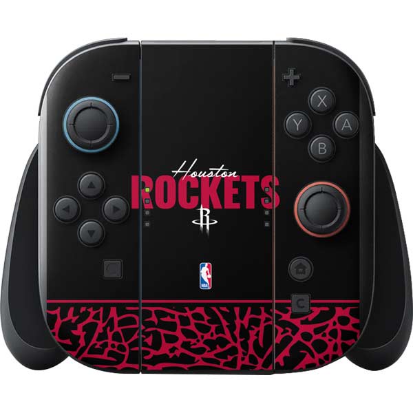NBA Houston Rockets Elephant Print Nintendo Switch 2 (2025) with Joy-Con Skin