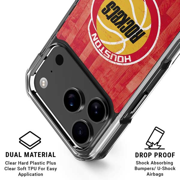 NBA Houston Rockets Hardwood Classics iPhone 17 Pro Max MagSafe Case