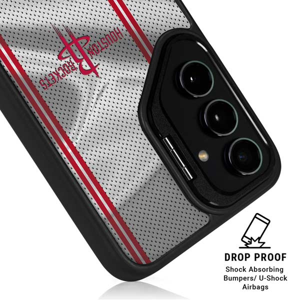 NBA Houston Rockets Home Jersey Galaxy S26 Ultra Kickstand Case