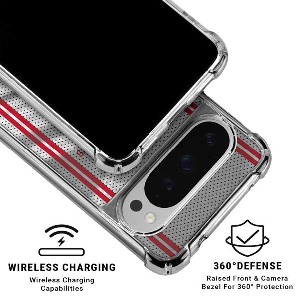 NBA Houston Rockets Home Jersey Google Pixel 10 Pro Clear Case