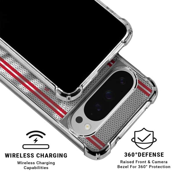 NBA Houston Rockets Home Jersey Google Pixel 10 Pro XL Clear Case