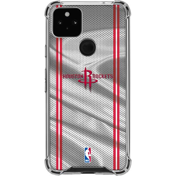 NBA Houston Rockets Home Jersey Pixel Cases