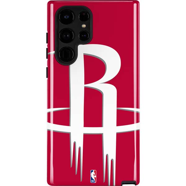 NBA Houston Rockets Large Logo Galaxy Cases